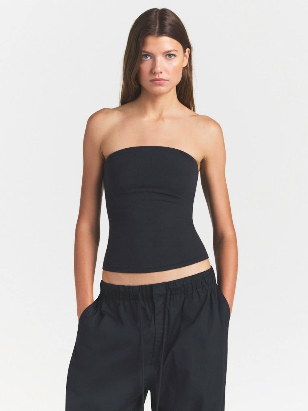 Strapless Tube Top - Black
